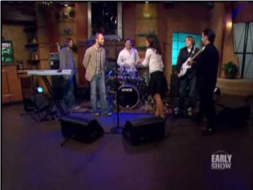 With Julie Chen from The Early Show